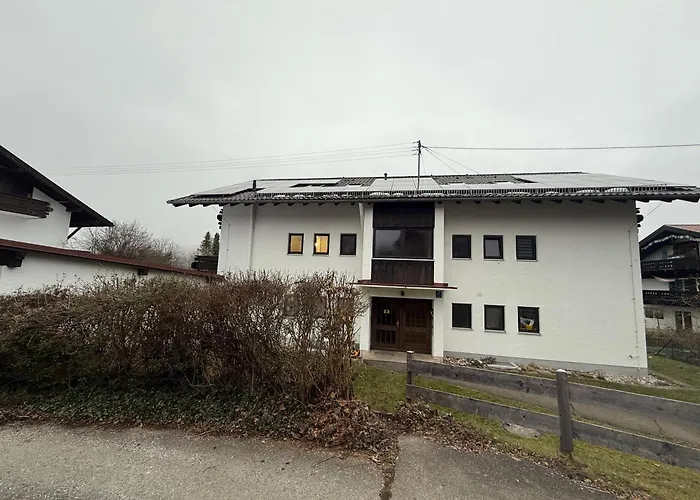 公寓 Eschenlohe, Balcony With Mountain Views *